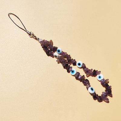 Olivenorma Modischer Schlüsselanhänger Kristall-Handygurt - Amethyst - image 6