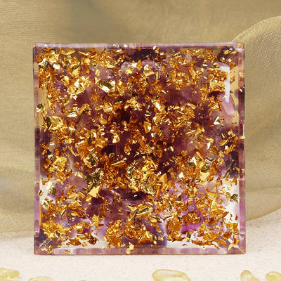 Olivenorma Amethyst Healing Orgon-Pyramide