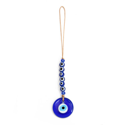 Olivenorma Blauer Glas-Evil Eye Autohänger Ornament