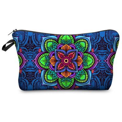 Olivenorma Mandala Muster Makeup Kosmetiktasche