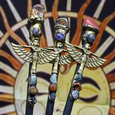 Olivenorma Witch Angel Natural Crystal Wands