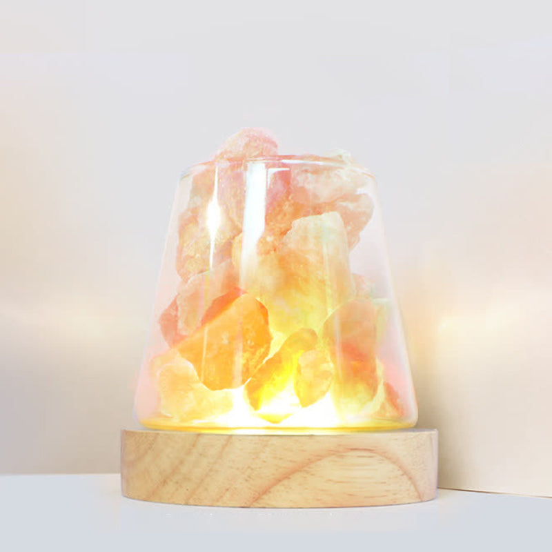 Vier Jahreszeiten - Ätherisches Öl Diffusor Kristall Aromatherapie Lampe - Karneol - Minze - image 10