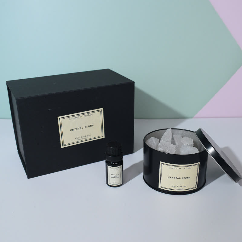 Olivenorma Diffusor-Stein Ätherisches Öl Kristall-Aromatherapie Geschenkbox 