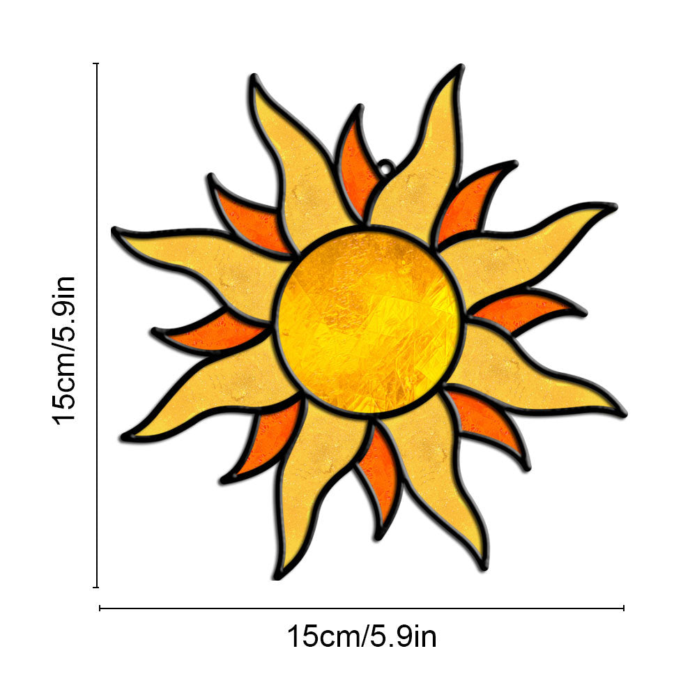 Olivenorma Buntglas-Sonnenfänger Regenbogenmacher Ornament