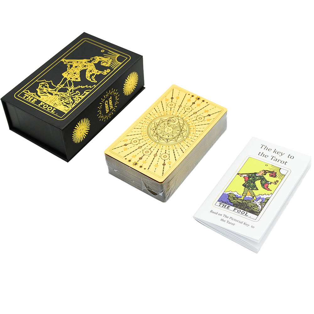 Olivenorma 80ps "Der Narr" Waite Sun Moon Tarot Karten