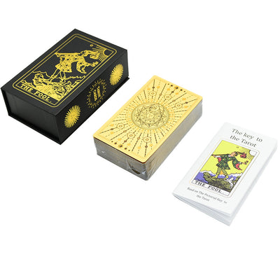 Olivenorma 80ps "Der Narr" Waite Sun Moon Tarot Karten