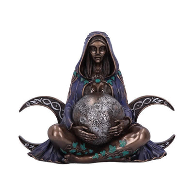 Olivenorma Triple Moon Goddess Statue Dekoration