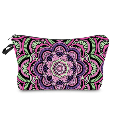 Olivenorma Mandala Muster Makeup Kosmetiktasche