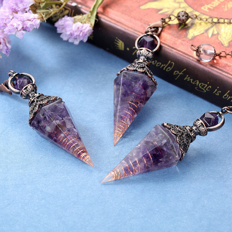 Amethyst Spirituelles Heilpendel 