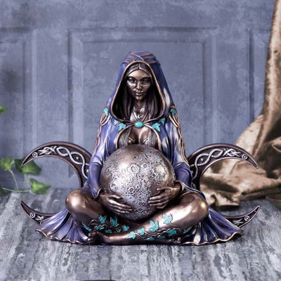 Olivenorma Triple Moon Goddess Statue Dekoration