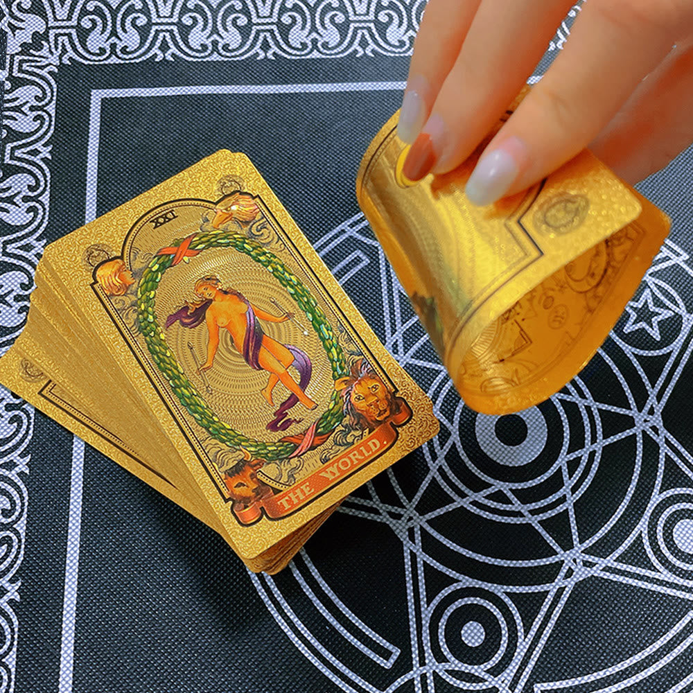 Olivenorma Bronzing Golden Sun Klassische Tarotkarten