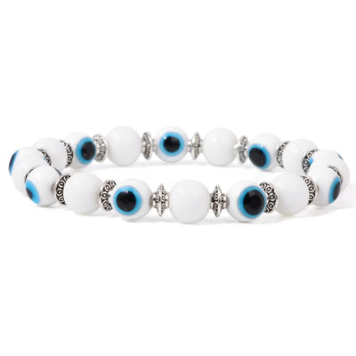 Olivenorma Böse-Auge Natürliche Steinperlen Armband 