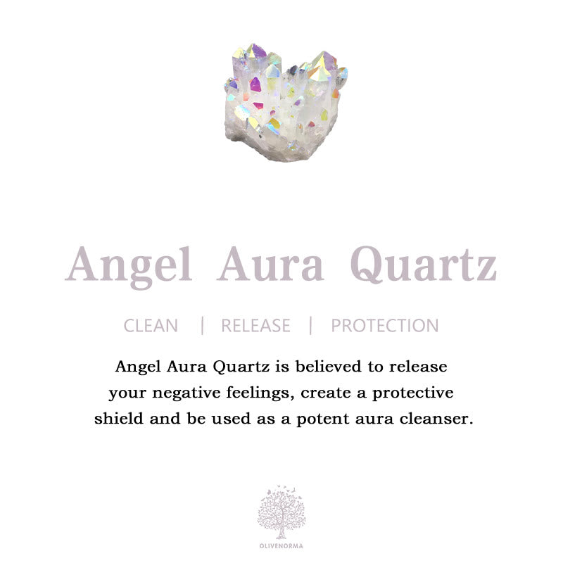 Olivenorma Angel Aura Quarz Schmetterling Libelle Windspiel