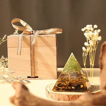 Luxuriöse Geschenkbox für Orgonpyramiden