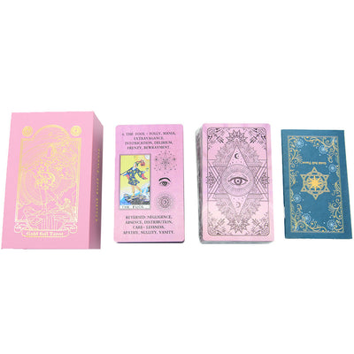 Olivenorma Böser Blick - Rosa Augen Tarotkartendeck