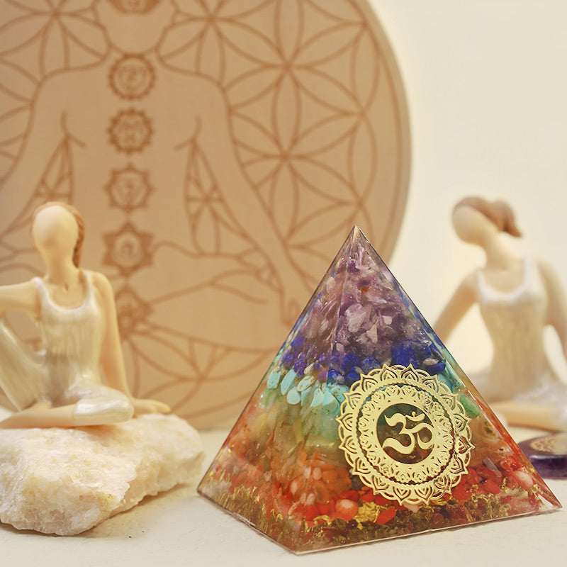 Olivenorma Reine Chakra Schutz Orgon Pyramide