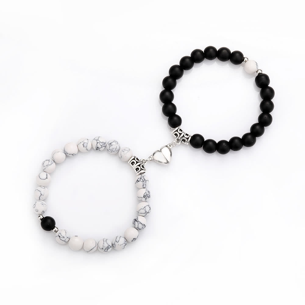 Olivenorma 2-teiliges Magnet-Anziehungs-Armband-Set für Paare