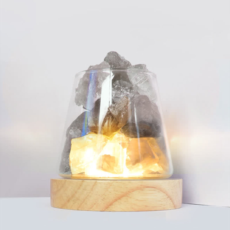 Vier Jahreszeiten - Ätherisches Öl Diffusor Kristall Aromatherapie Lampe - image 16