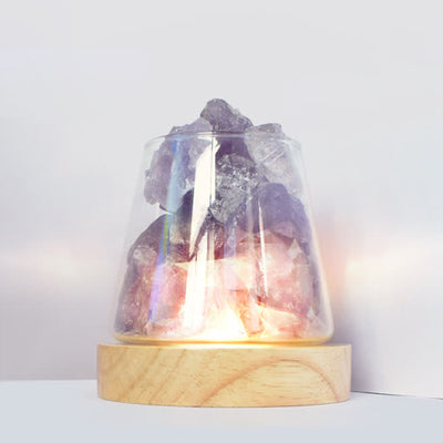 Vier Jahreszeiten - Ätherisches Öl Diffusor Kristall Aromatherapie Lampe - image 13
