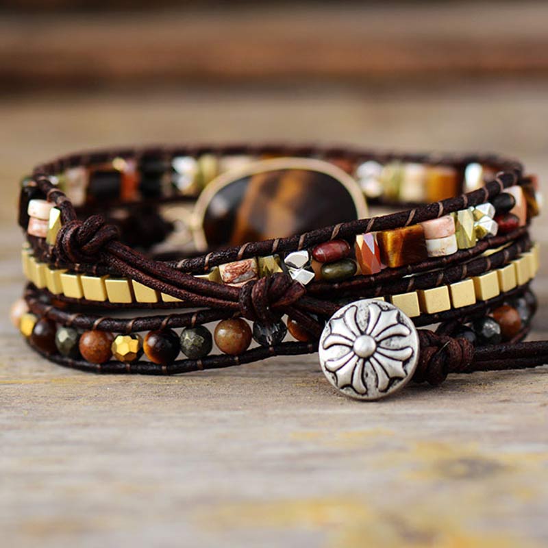 Olivenorma Tiger Eye Armband