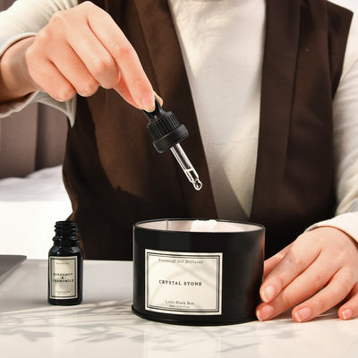 Olivenorma Diffusor-Stein Ätherisches Öl Kristall-Aromatherapie Geschenkbox