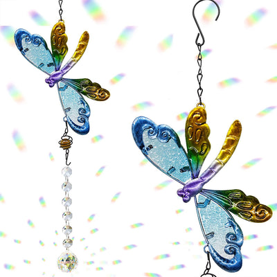 Olivenorma Angel Aura Quarz Schmetterling Libelle Windspiel