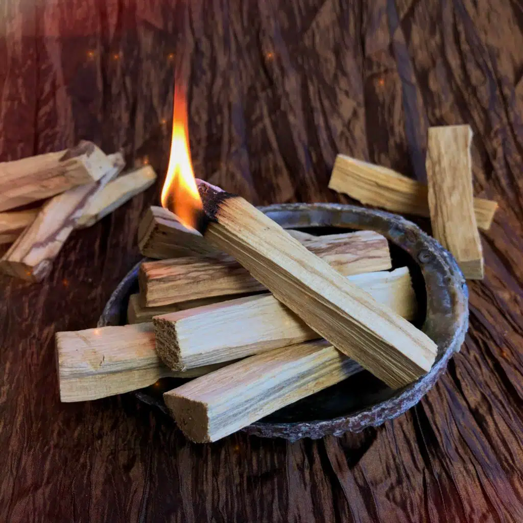 Olivenorma Palo Santo Aromatherapie Kristallreinigung Meditation Heiliger Stock