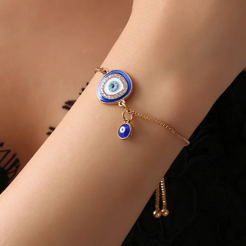 Olivenorma Böser Augen Türkis Lapis Lazuli Armband