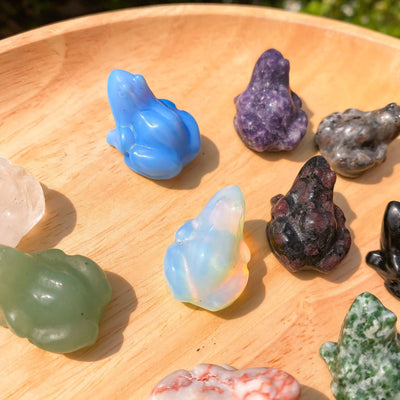 Olivenorma Serene Spirit Edelstein-Frosch-Edelstein-Dekoration - image 48