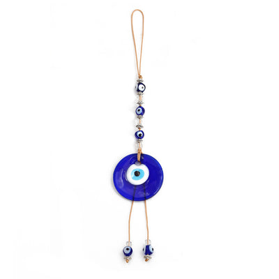 Olivenorma Blauer Glas-Evil Eye Autohänger Ornament