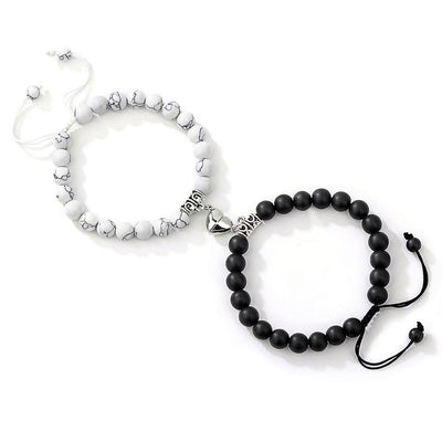 Olivenorma 2-teiliges Magnet-Anziehungs-Armband-Set für Paare