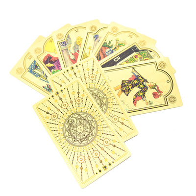 Olivenorma 80ps "Der Narr" Waite Sun Moon Tarot Karten