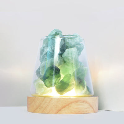 Vier Jahreszeiten - Ätherisches Öl Diffusor Kristall Aromatherapie Lampe - image 4