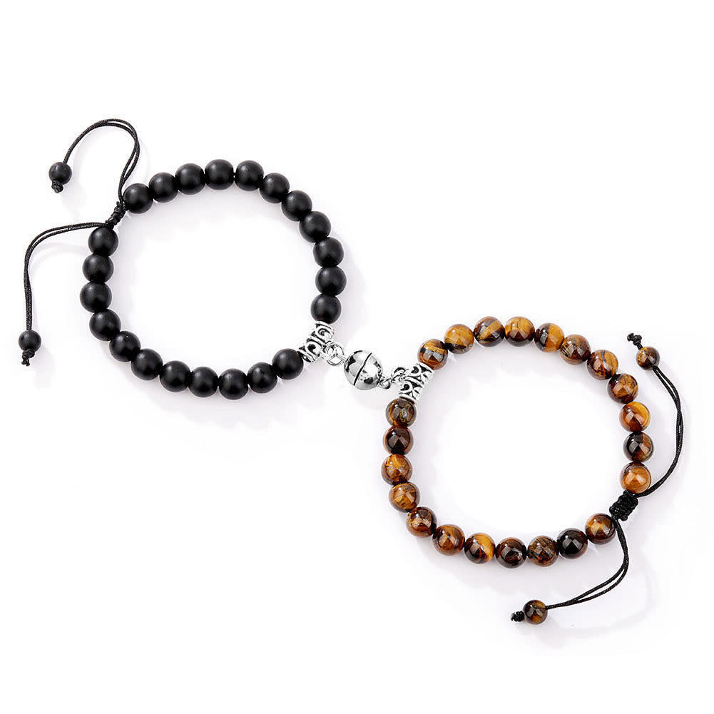 Olivenorma 2-teiliges Magnet-Anziehungs-Armband-Set für Paare