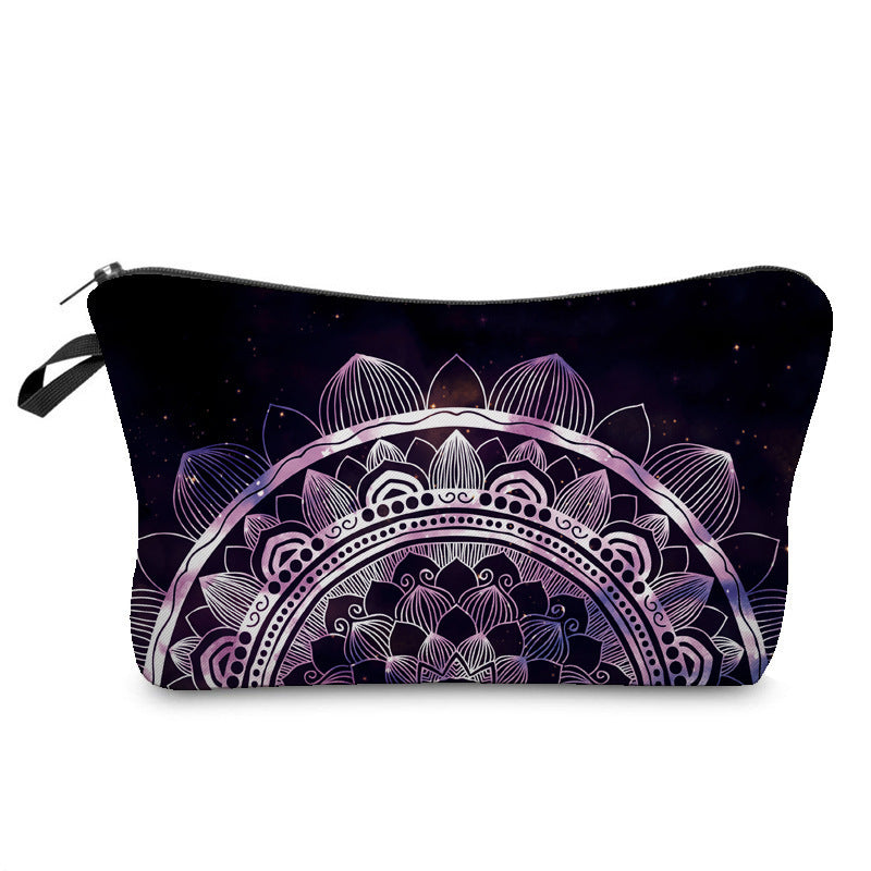 Olivenorma Mandala Muster Makeup Kosmetiktasche