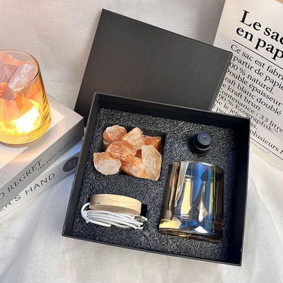 Olivenorma Flameless Diffuser Geschenkbox Kristall Aromatherapie Lampe