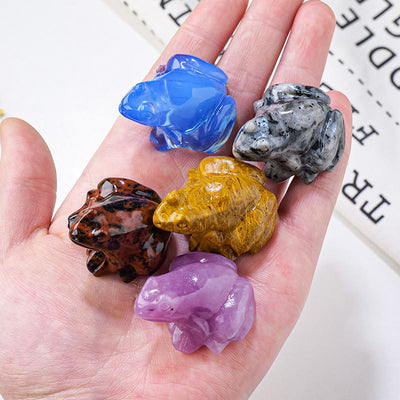 Olivenorma Serene Spirit Edelstein-Frosch-Edelstein-Dekoration - image 46