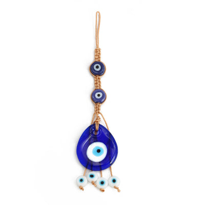 Olivenorma Blauer Glas-Evil Eye Autohänger Ornament