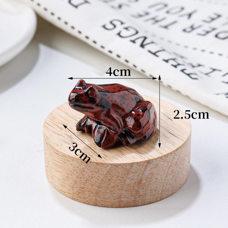 Olivenorma Serene Spirit Edelstein-Frosch-Edelstein-Dekoration - image 43