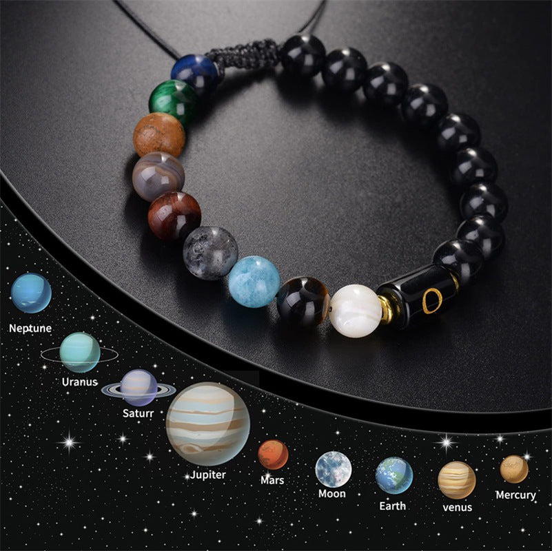 Olivenorma Kosmisches Galaxy Schutzbrief Armband 